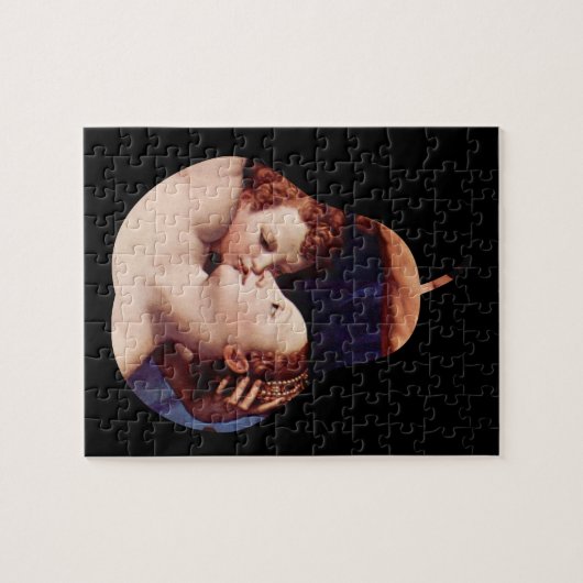 Venus Cupid Foll and Time by Bronzino Puzzle (Horizontal)