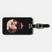 Venus Cupid Foll and Time von Bronzino Gepäckmarke Gepäckanhänger (Vorderseite horizontal)