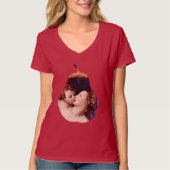 Venus Cupid Foll and Time von Bronzino Woman T-Shi T-Shirt (Vorderseite)