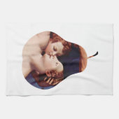 Venus, Cupid, Torheit und Zeit von Bronzino Geschirrtuch (Horizontal)