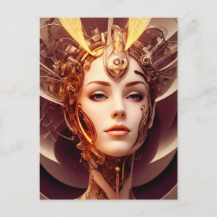 Venus Cyborg 10 Postkarte