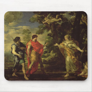 Venus, das zu Aeneas als Huntress, c.1635 Mousepad