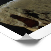 Venus de Milo, Detail der Rückseite des Kopfes, He Poster (Ecke)