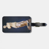 Venus de Milo Gepäckanhänger (Rückseite horizontal)