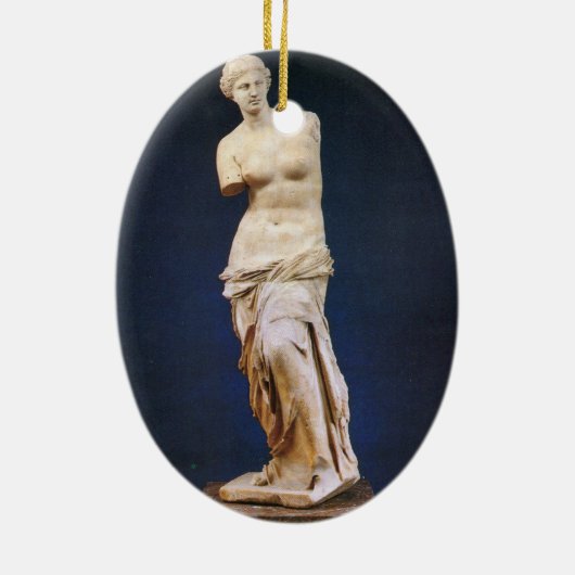 Venus de Milo Keramik Ornament (Hinten)