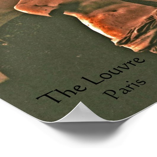 Venus de Milo Louvre Poster (Ecke)