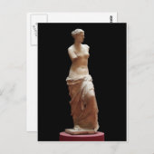 Venus de Milo Postkarte (Vorne/Hinten)
