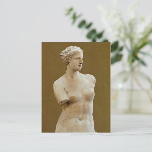 Venus de Milo Postkarte (Stehend Vorderseite)
