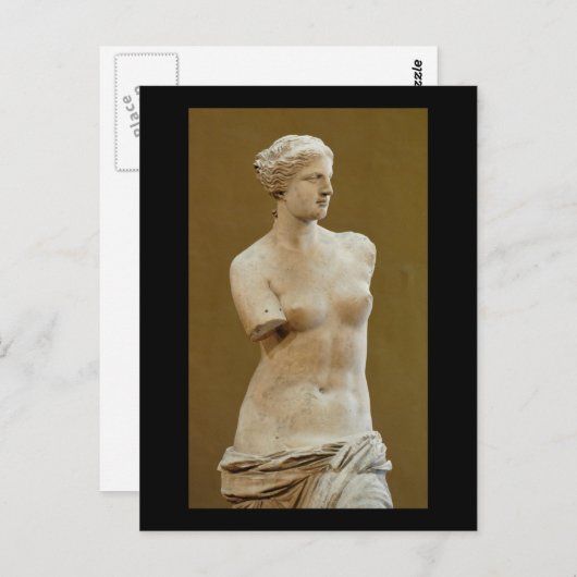 Venus de Milo Postkarte (Vorne/Hinten)