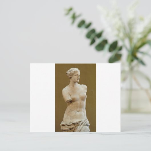 Venus de Milo Postkarte (Stehend Vorderseite)