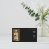 Venus de Milo Visitenkarte (Stehend Vorderseite)