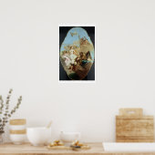 Venus, Deckenmalerei (Öl auf Tafel) Poster (Küche)