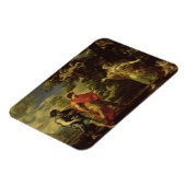 Venus, der als Huntress auf Aeneas erscheint, c.16 Magnet (Linke Seite)