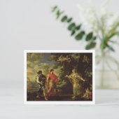 Venus, der als Huntress auf Aeneas erscheint, c.16 Postkarte (Stehend Vorderseite)