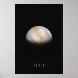 Venus - Der Zwillings-Planet der Erde und der heiß Poster