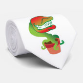 Venus Fliegenfalle Cartoon-Krawatte Herr-Snappy Krawatte (Gerollt)