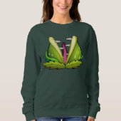 Venus-Fliegenfliege-Monster Frauen Sweatshirt (Vorderseite)