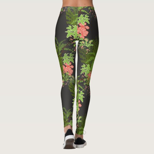 Venus floral leggings (Rückseite)