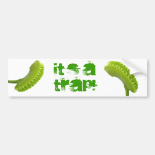 Venus Fly Trap Autoaufkleber