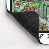 Venus Fly Trap Deliquity Funny Rick London Geschen Mousepad (Ecke)