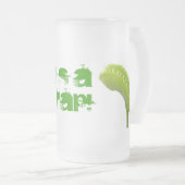 Venus Fly Trap Mattglas Bierglas (VorderseiteRechts)