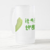 Venus Fly Trap Mattglas Bierglas (Vorderseite Links)