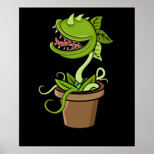 Venus Fly Trap Plant Gift Men Carnivorous Plants Poster