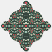 Venus Flytrap & Butterfly Gothic Custom Square Fav Geschenkschachtel (Ungefaltet)