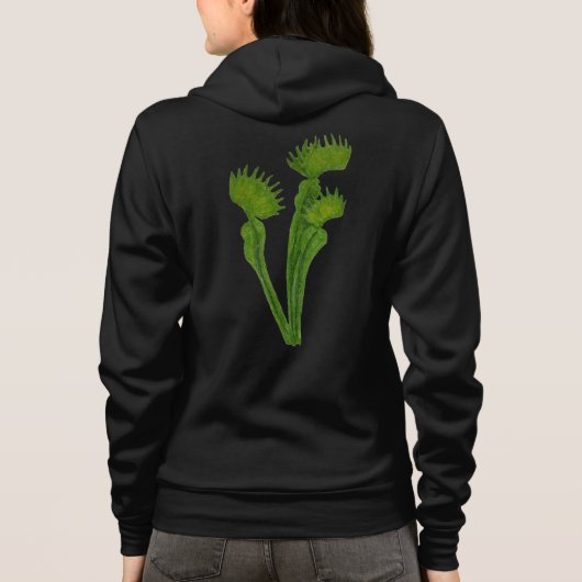 Venus Flytrap feminist hoodie (Rückseite)