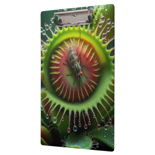 Venus Flytrap Floral Fun Gothic Office Klemmbrett (Links)