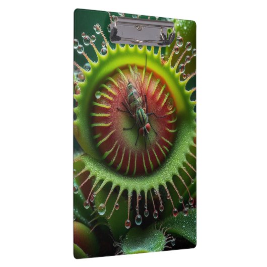 Venus Flytrap Floral Fun Gothic Office Klemmbrett (Rechts)