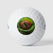 Venus Flytrap Floral Whimsical Fun Golfball (Vorderseite)