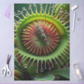 Venus Flytrap Floral Whimsical Fun Wild Seidenpapier (Basteln)