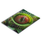Venus Flytrap Floral Whimsical Plant Notizblock (Linke Seite)