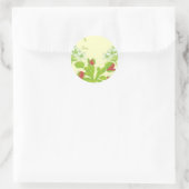 Venus Flytrap Geschenk Runder Aufkleber (Tasche)