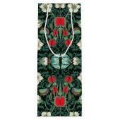 Venus Flytrap Gothic Botanical Personalisiert Geschenktüte Für Weinflaschen (Rückseite)