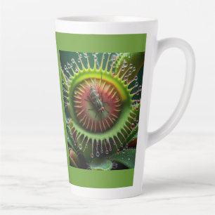 Venus Flytrap Grün und Rot Milchtasse