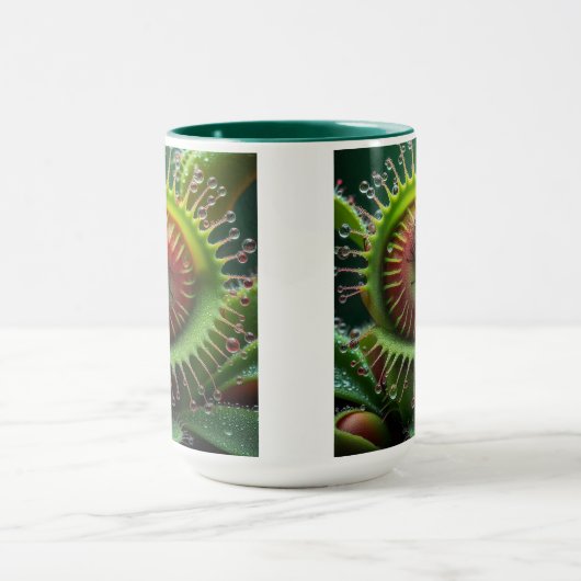 Venus Flytrap Grün und Rot Tasse (Zentrum)