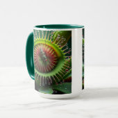 Venus Flytrap Grün und Rot Tasse (Vorderseite Links)