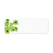 Venus Flytrap mit Flies-Labels (Vorne)
