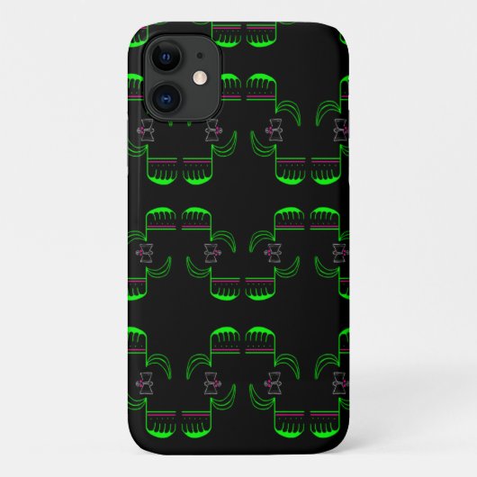 Venus Flytrap Muster Selten Es Phone Case (Rückseite)