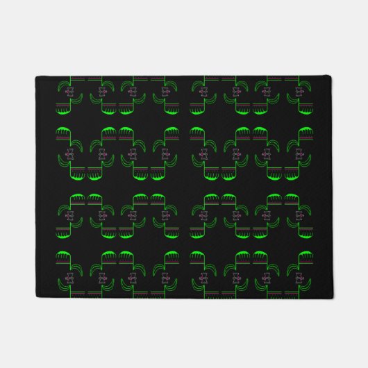 Venus Flytrap Novelty Doormat Fußmatte (Vorderseite)