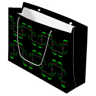 Venus Flytrap Quirky, ungewöhnliche Geschenktasche Große Geschenktüte