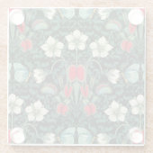 Venus Flytrap und Blue Butterfly Glasuntersetzer (Rückseite)