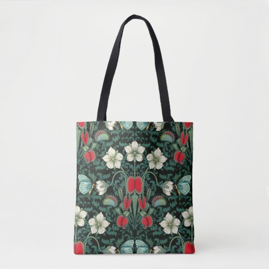 Venus Flytrap und Butterfly Tasche (Vorderseite)