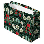 Venus Flytrap Viktorianisch Gothic Personalisiert Große Geschenktüte (Rückseite Schrägansicht)