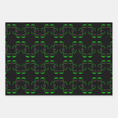 Venus Flytrap Wrapping Paper Set Geschenkpapier Set (Vorderseite 3)