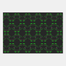 Venus Flytrap Wrapping Paper Set