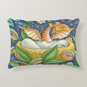 Venus Flytraps und Hatching Dragon ACCENT PILLOW Zierkissen