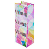 Venus Geschenktüte Für Weinflaschen (Rückseite Schrägansicht)